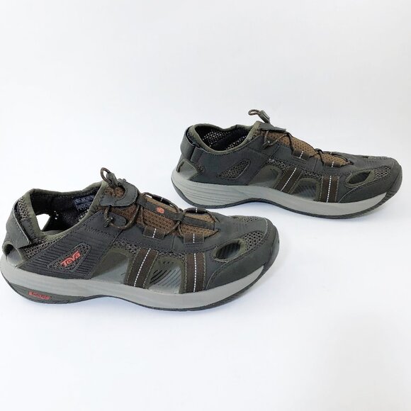 TEVA Churnium Technical Water Multisport Outdoor Sandal 1000178 in Brown 9 - Picture 3 of 11